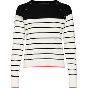 Vero Moda Dámský svetr VMALMA Regular Fit 10300043 Snow White M obraz