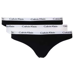 Calvin Klein 3 PACK - dámská tanga QD3587E-WZB L obraz