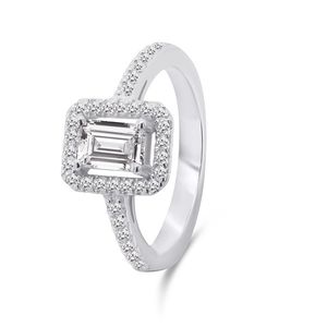 Brilio Silver Luxusní stříbrný prsten se zirkony RI051W 50 mm obraz
