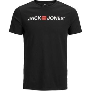 Jack&Jones PLUS Pánské triko JJECORP Regular Fit 12184987 Black 3XL obraz