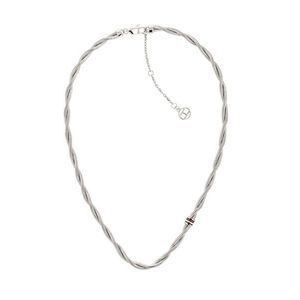 Tommy Hilfiger Dvojitý kroucený náhrdelník z oceli Braided Metal 2780684 obraz