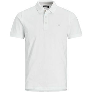 Jack&Jones Pánské polo triko JJEPAULOS Slim Fit 12136668 White Tonal XL obraz