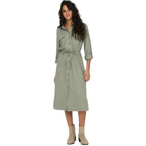 ONLY Dámské šaty ONLCARO Relaxed Fit 15278720 Oil Green S obraz