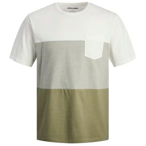 Jack&Jones Pánské triko JJSHANE Standard Fit 12247775 Oil Green M obraz