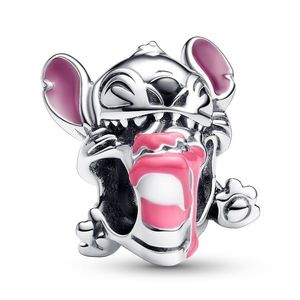 Pandora Stříbrný korálek Disney Stitch s narozeninovým dortem 793189C01 obraz