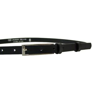 Penny Belts Dámský kožený opasek 15-1-60 black 90 cm obraz