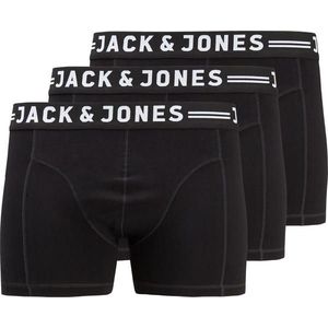 Jack&Jones PLUS 3 PACK - pánské boxerky JACSENSE 12147591 Black 5XL obraz