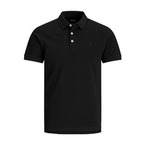 Jack&Jones Pánské polo triko JJEPAULOS Slim Fit 12136668 Black XL obraz