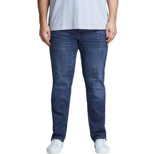 Jack&Jones PLUS Pánské džíny Slim Fit JJITIM JJORIGINAL 12153646 Blue Denim 42/36 obraz