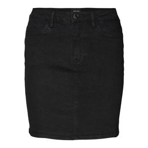 Vero Moda Dámská sukně VMLUNA 10279491 Black XXL obraz