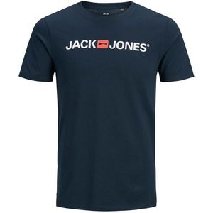 Jack&Jones Pánské triko JJECORP Slim Fit 12137126 Navy Blazer L obraz