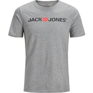 Jack&Jones Pánské triko JJECORP Slim Fit 12137126 Light Grey Melange L obraz