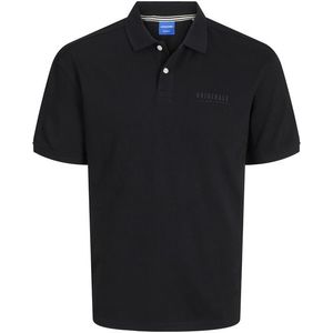 Jack&Jones Pánské polo triko JORFREDERIKSBERG Standard Fit 12263111 Black XXL obraz