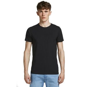 Jack&Jones Pánské triko JJEBASIC Stretch Fit 12058529 BLACK L obraz