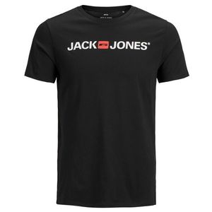 Jack&Jones Pánské triko JJECORP Slim Fit 12137126 Black L obraz