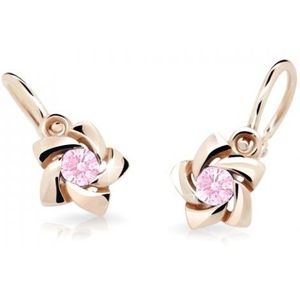 Cutie Jewellery Dětské náušnice z růžového zlata C2201-10-X-4 růžová obraz