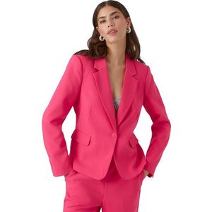 Vero Moda Dámský blejzr VMMIRA Slim Fit 10297440 Fuchsia Purple 38 obraz