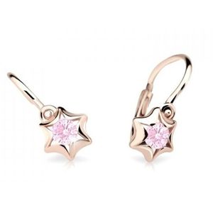 Cutie Jewellery Dětské náušnice z růžového zlata C2159-10-X-4 růžová obraz