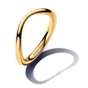Pandora Minimalistický pozlacený prsten Shine Essence 163314C00 52 mm obraz