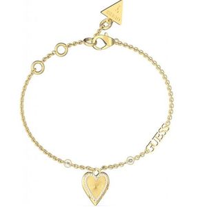 Guess Něžný pozlacený náramek Love Me Tender JUBB03242JWYG 14, 5 - 18, 5 cm - S obraz