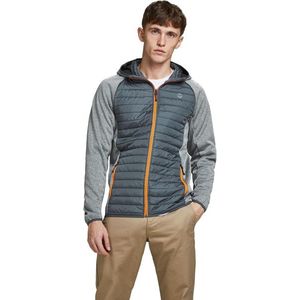 Jack&Jones Pánská bunda JJEMULTI 12182242 Grey Melange XL obraz