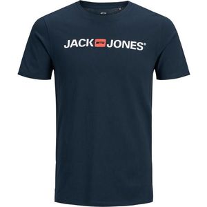 Jack&Jones PLUS Pánské triko JJECORP Regular Fit 12184987 Navy Blazer 5XL obraz