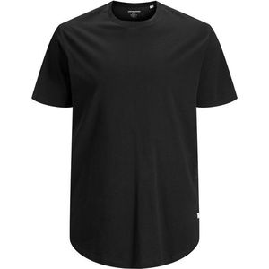 Jack&Jones PLUS Pánské triko JJENOA Long Line Fit 12184933 Black 3XL obraz