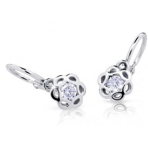 Cutie Jewellery Dětské náušnice z bílého zlata C2179-10-X-2 bílá obraz