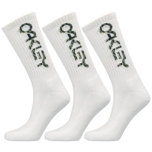 Oakley B1B SOCKS 2.0 (3 PCS) Ponožky, bílá, velikost obraz