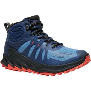 Keen ZIONIC MID WP M Pánská turistická obuv, modrá, velikost 44.5 obraz