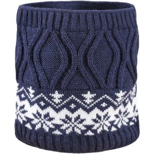 Kama NÁKRČNÍK SB15 Dětský pletený nákrčník, tmavě modrá, velikost obraz