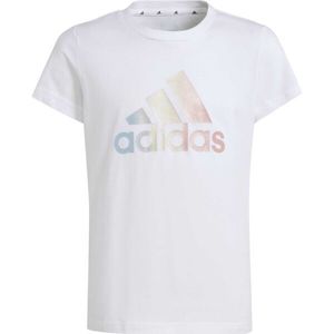 adidas BIG LOGO T-SHIRT Dívčí triko, bílá, velikost obraz