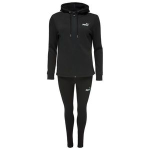 Puma METALLIC TRACSUIT FL Dámská tepláková souprava, černá, velikost obraz