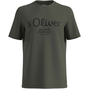 s.Oliver RLBS T-SHIRT SS NOOS Pánské tričko, khaki, velikost obraz