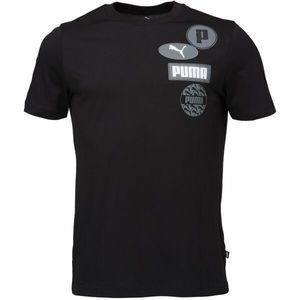 Puma GRAPHICS ICON TEE Pánské triko, černá, velikost obraz