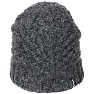 Finmark WINTER HAT Dámská pletená čepice, tmavě šedá, velikost obraz