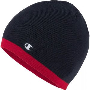 Champion REVERSIBLE BEANIE Zimní čepice, tmavě modrá, velikost obraz