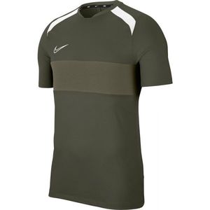 Nike DRY ACADEMY Pánské fotbalové tričko, khaki, velikost obraz
