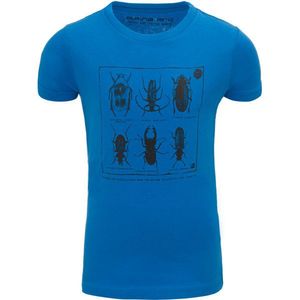 ALPINE PRO SHANTO Chlapecké triko, modrá, velikost obraz