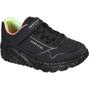 Skechers UNO LITE-RAINBOW SPECKS Dívčí volnočasové boty, černá, velikost obraz