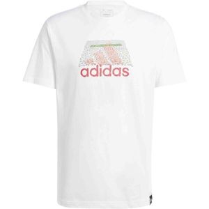 adidas CODES TEE Pánské tričko, bílá, velikost obraz