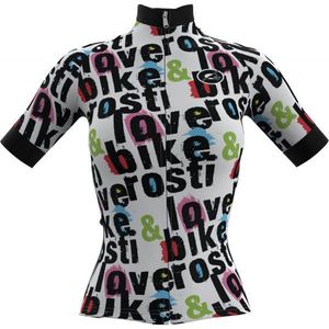 Rosti W BIKE AND LOVE Dámský cyklistický dres, bílá, velikost obraz