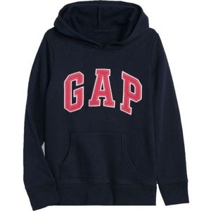 GAP LOGO Dívčí mikina, tmavě modrá, velikost obraz