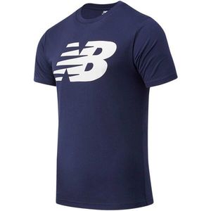 New Balance NB CLASSIC NB TEE Pánské triko, tmavě modrá, velikost obraz