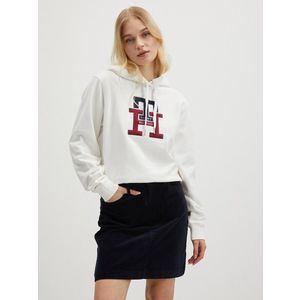 Tommy Hilfiger Mikina Bílá obraz