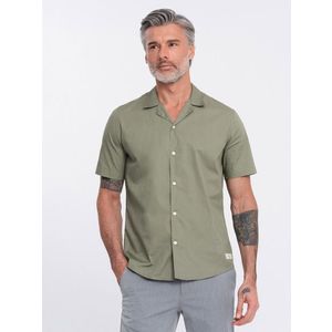 Ombre Clothing Košile Zelená obraz