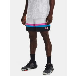 Under Armour UA Baseline Woven Short II-WHT Kraťasy Bílá obraz