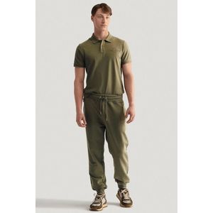 TEPLÁKY GANT REG TONAL SHIELD SWEAT PANTS JUNIPER GREEN obraz