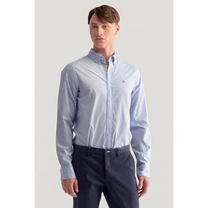 KOŠILE GANT SLIM POPLIN SHIRT LIGHT BLUE obraz