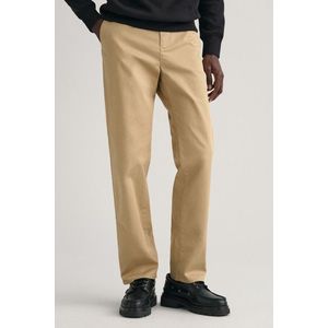 KALHOTY GANT REGULAR TWILL CHINOS DARK KHAKI obraz